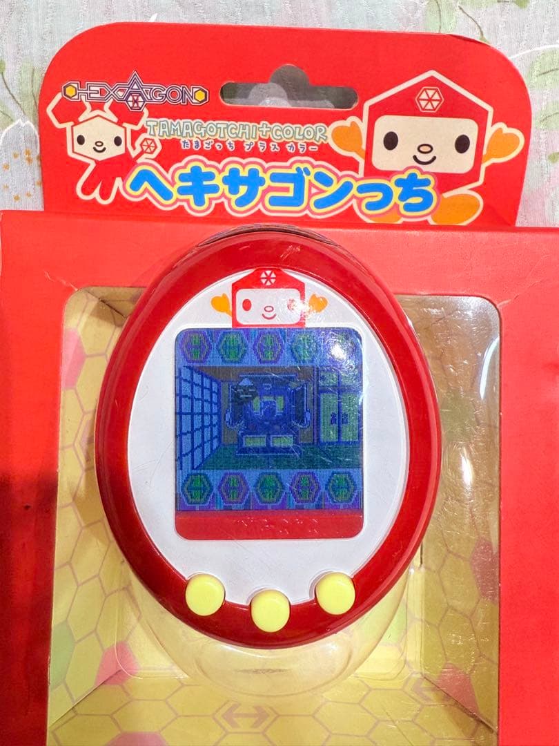 【動作確認済】たまごっちプラスカラー　ヘキサゴンっち　レッド