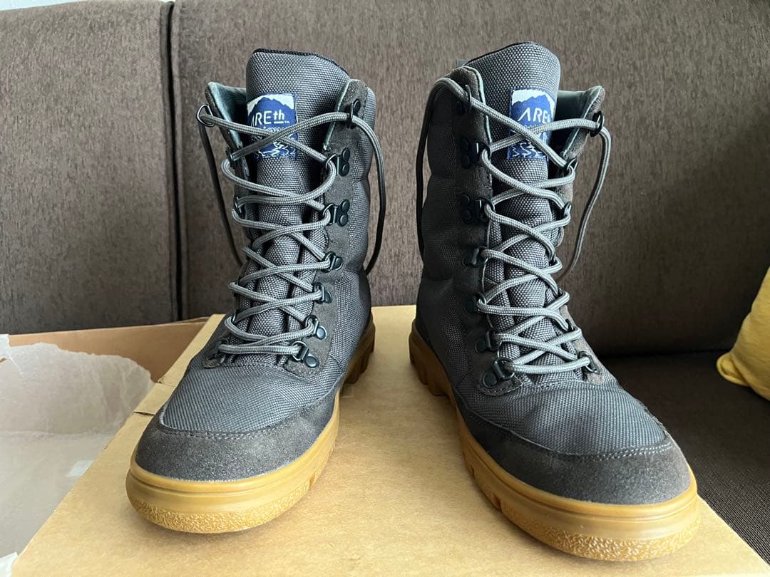 AREth アース　スノーブーツ ネイビー　Vibram