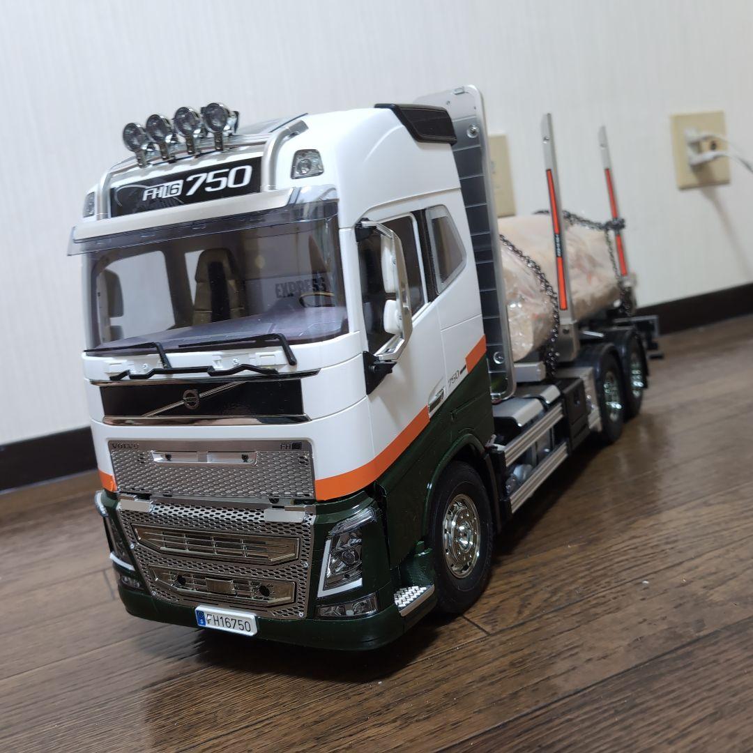 値下げ　タミヤ1/14ボルボFH16　キャブサス＋リーフサスのグローブ