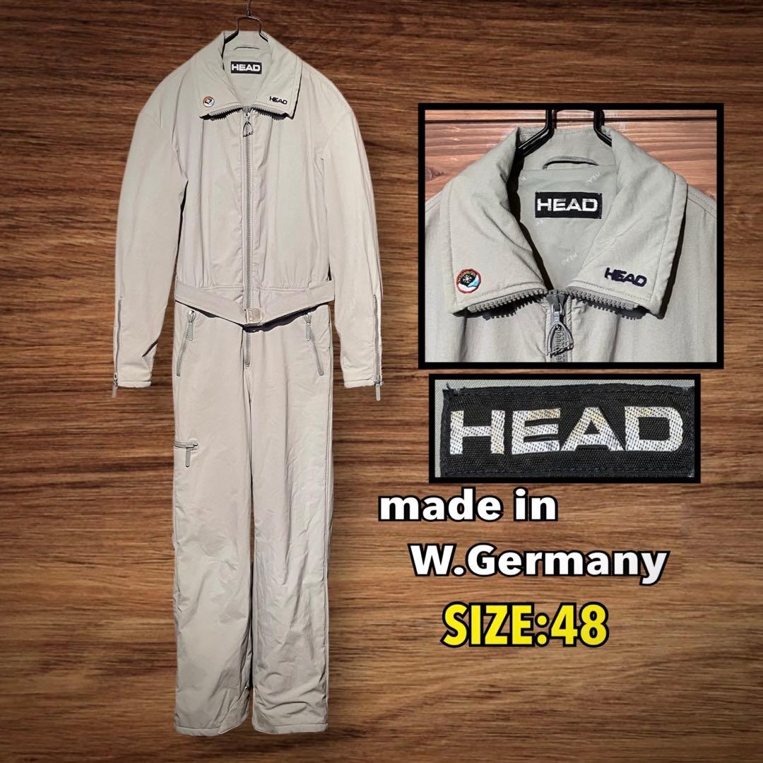80's HEAD スキースーツ　ウェア　オールインワン　ツナギ　西ドイツ製