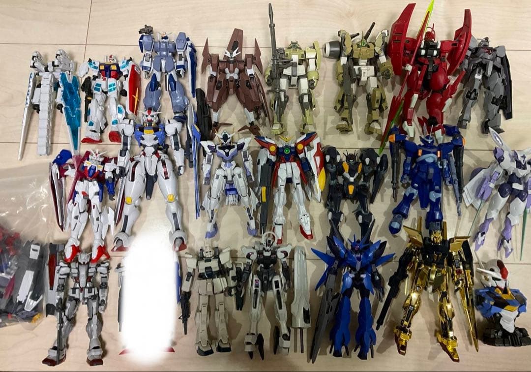 ガンプラ 19体 まとめ売り ジャンク品 その他汎用パーツ付