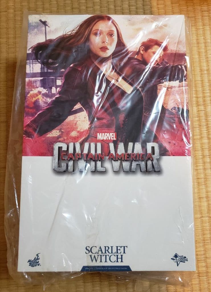 【新品未開封】ホットトイズ『シビル・ウォー/キャプテン・アメリカ』スカーレット