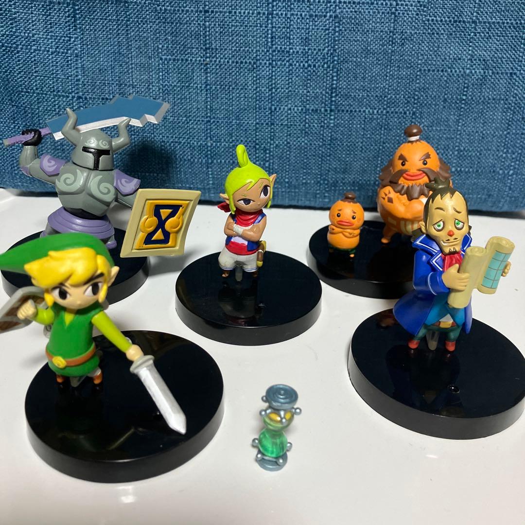 ゼルダの伝説 夢幻の砂時計　フィギュア　デスクトップマスコット