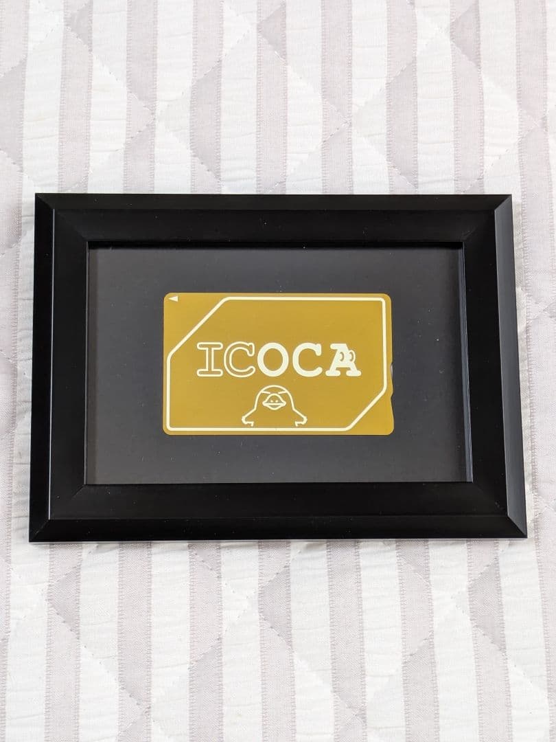 新品未使用☆黄金のICOCA☆J-WESTゴールドカード会員限定