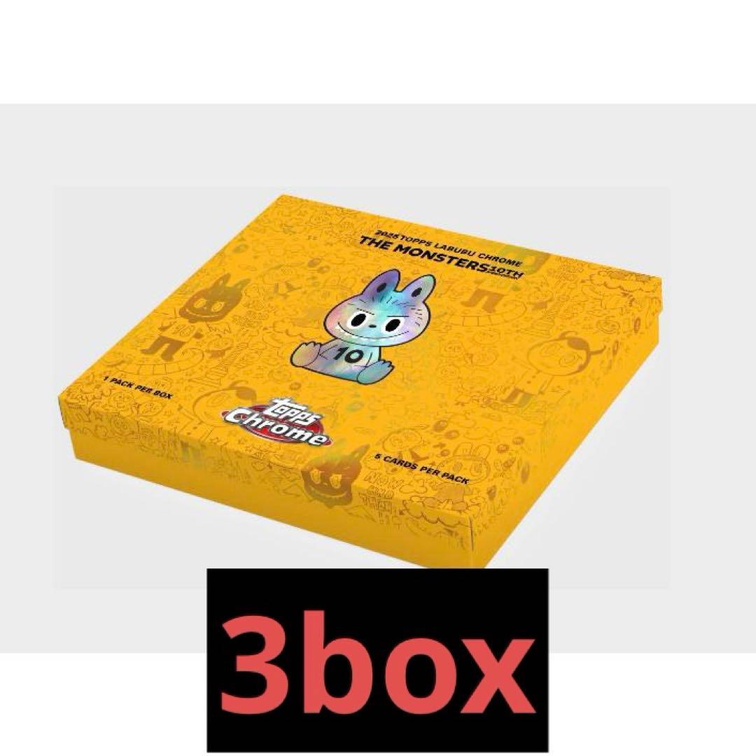 その他 Labubu 10th Anniversary Box 3box