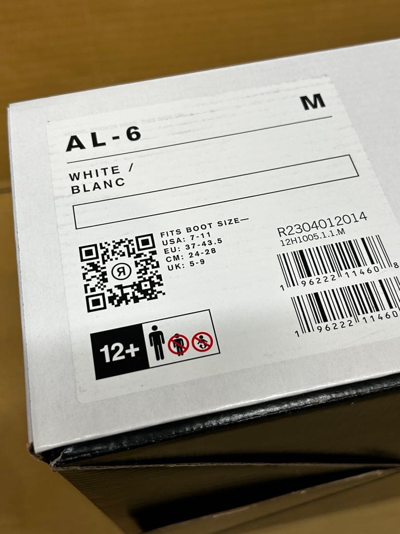 新品 女子 Ride AL-6 ビンディング M