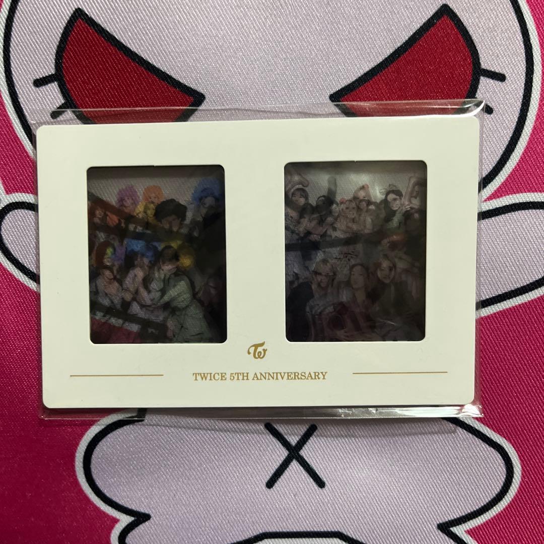 超激レア？ TWICE 5TH ANNIVERSARY フォトフレーム？ネガ？