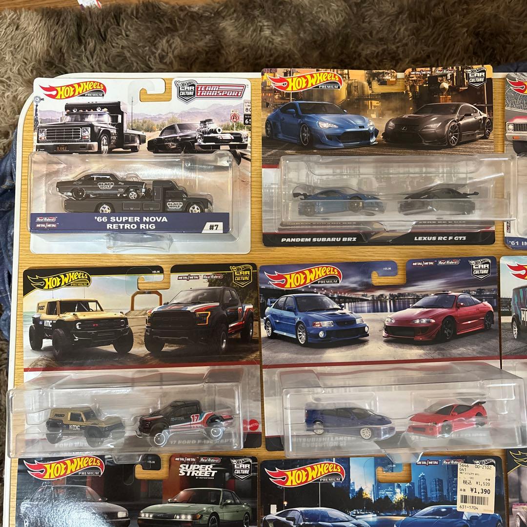 ホットウィール ミニカーセット 12パック