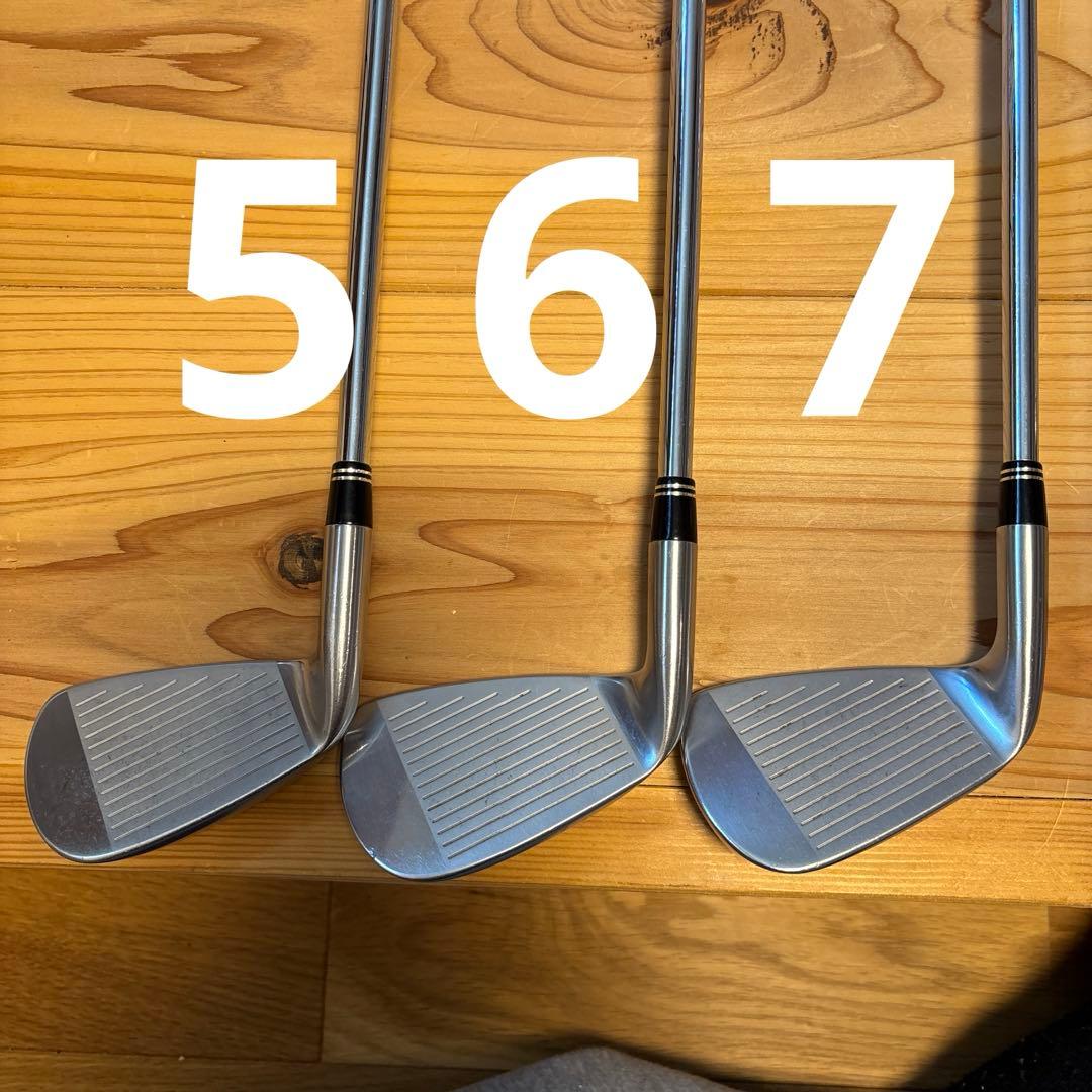 EPON AF-702 アイアン5-9.P.A計7本、210kgxウェッジ56°