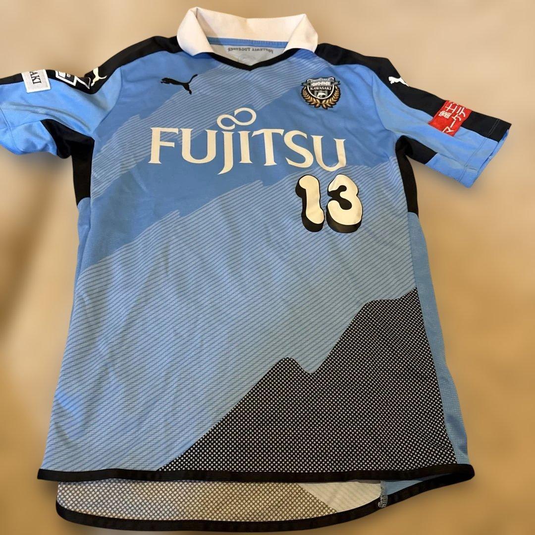 川崎フロンターレ　大久保嘉人応援ユニフォーム