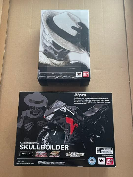 未開封品　SHfiguarts 真骨彫製法 仮面ライダースカル&スカルボイルダー