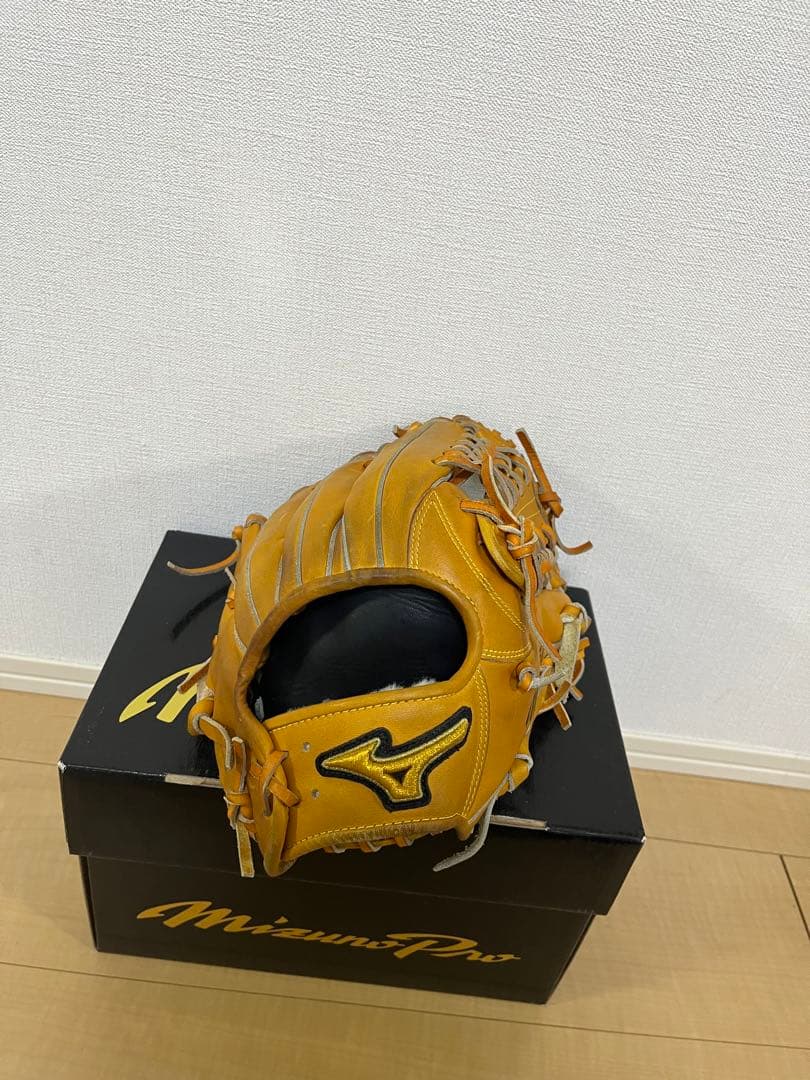 大人気ミズノプロ　軟式用　外野手　グローブ