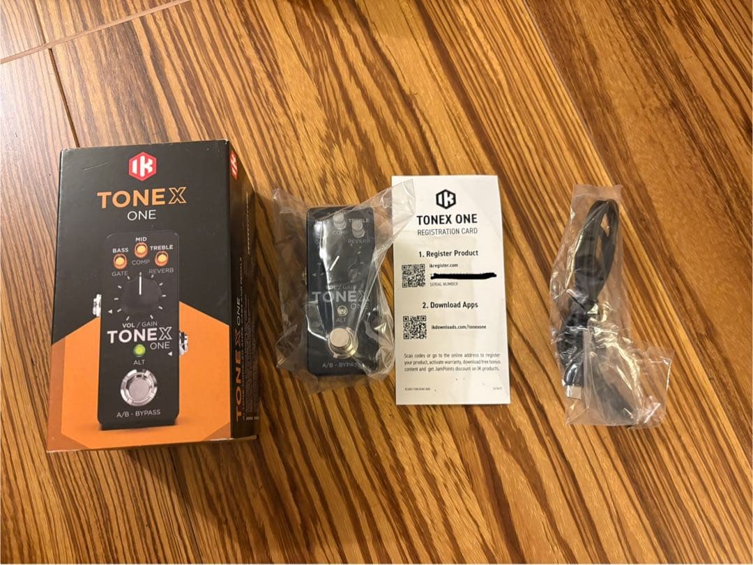 登録解除済み IK multimedia TONEX ONE