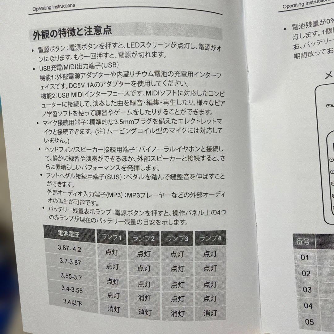 ホールアップピアノ