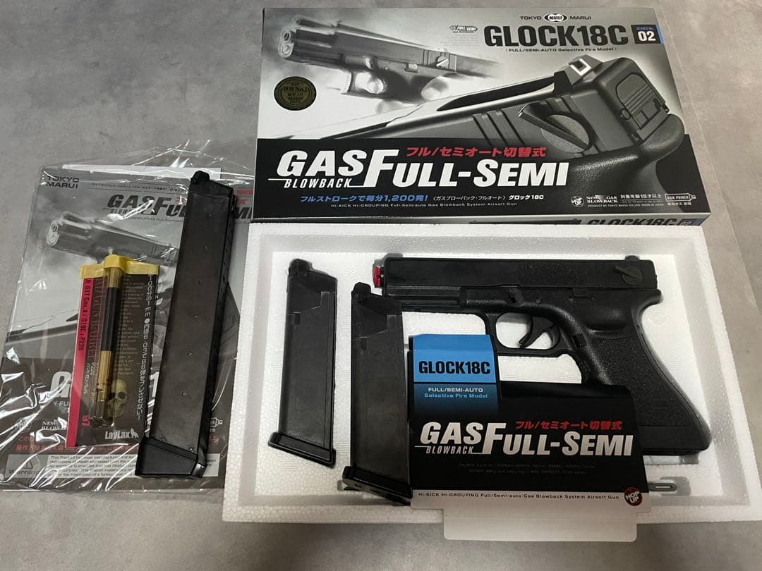 GLOCK 18C ガスガン フルセミオート