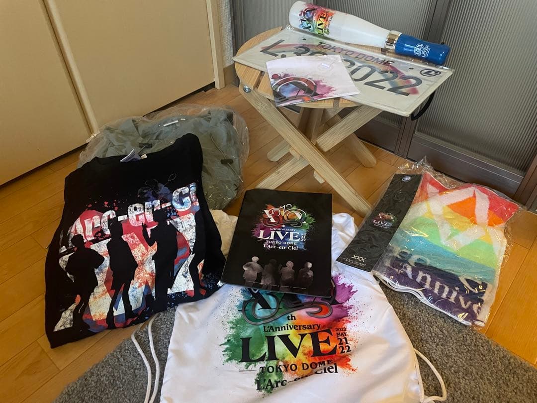 まとめ売りラルクアンシエルL'Arc〜en〜Ciel 30th 公式ライブセット