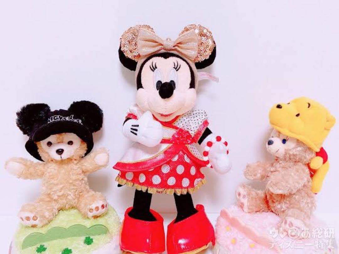 新品ディズニーランド購入　ファンキャップキーホルダー4点セット　ズートピアマリー