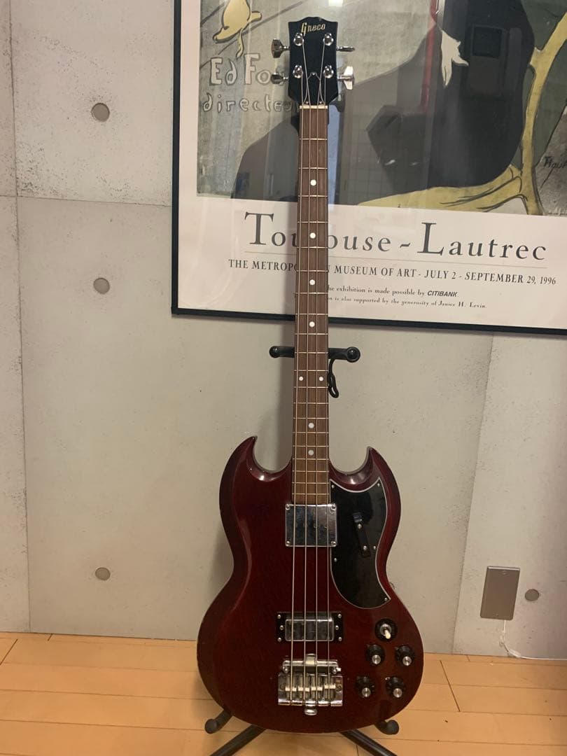 ぽん太　Greco EB-3コピーモデル　グネコ期　ハードケース付き