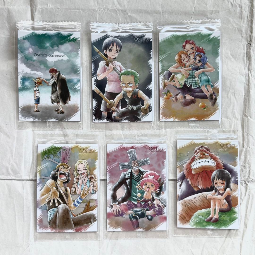 ワンピース our memories ウエハース カード