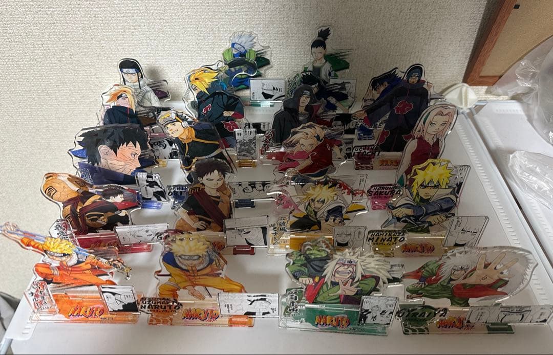 ナルト　バースデイジオラマ　アクリルスタンド　セミコンプセット　22個