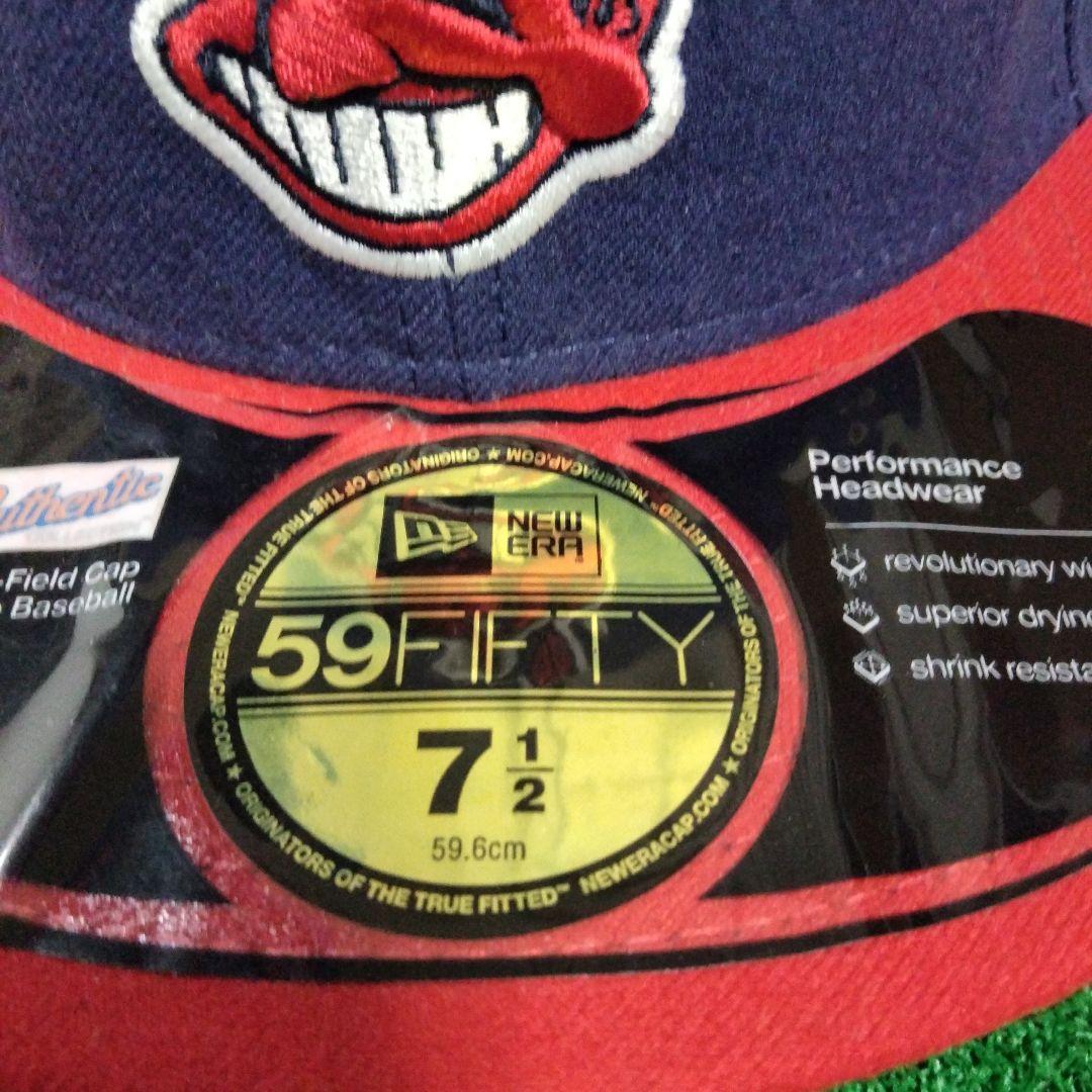 New Era 59FIFTY インディアンズキャップ 7 1/2