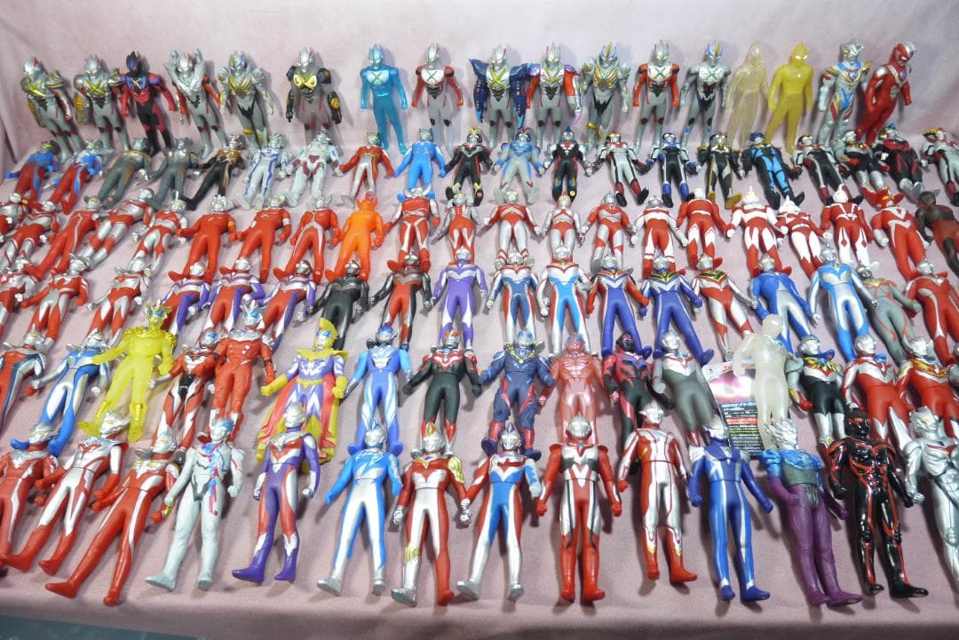 ウルトラヒーローシリーズ500　ウルトラマン　ソフビ　133体セット