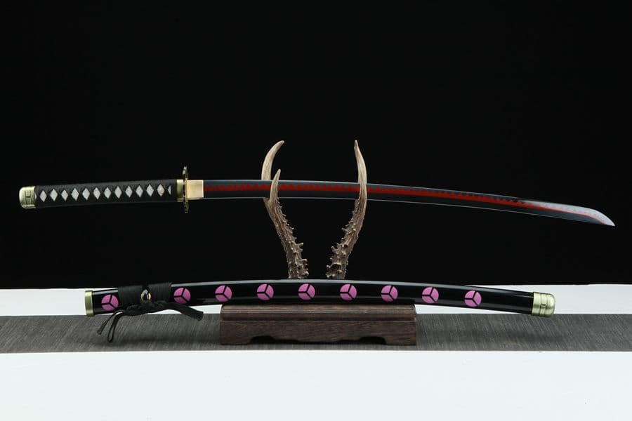【海賊王】【黒刀秋水】 武具　刀装具　日本刀　模造刀 居合刀
