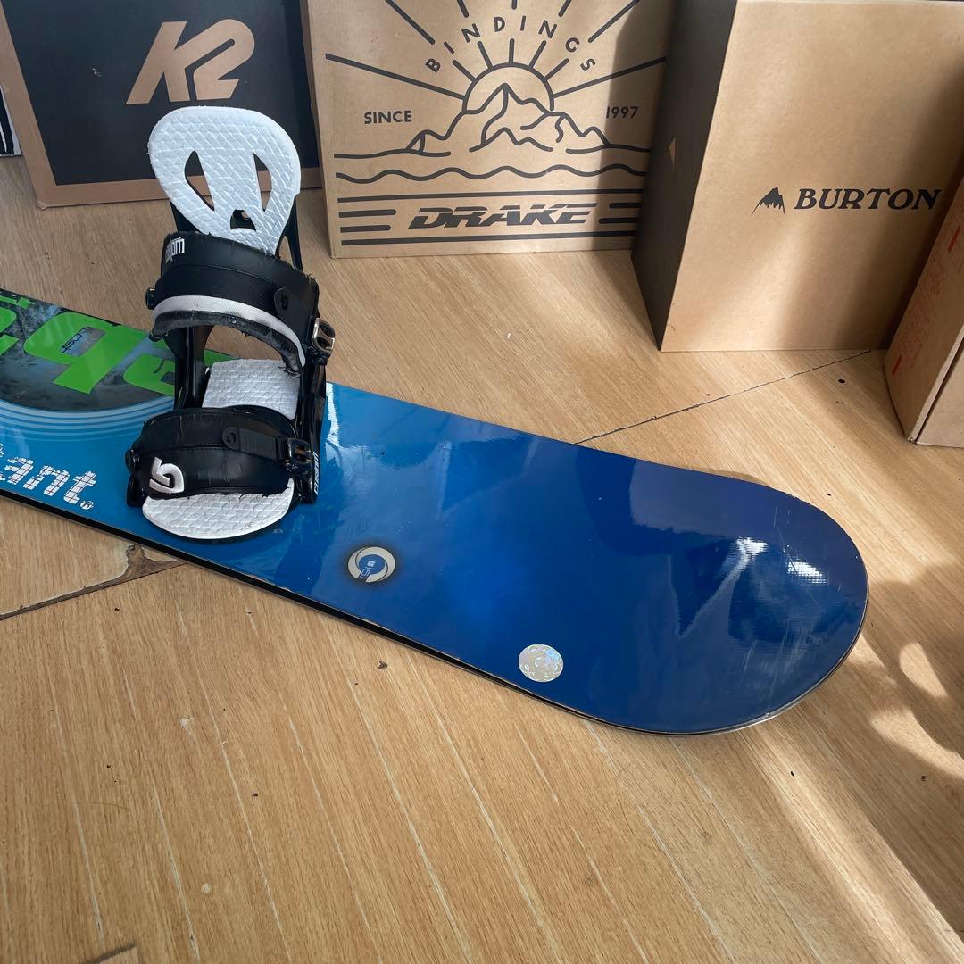BURTON　バートンスノーボードセット　CUSTOMバインディング付