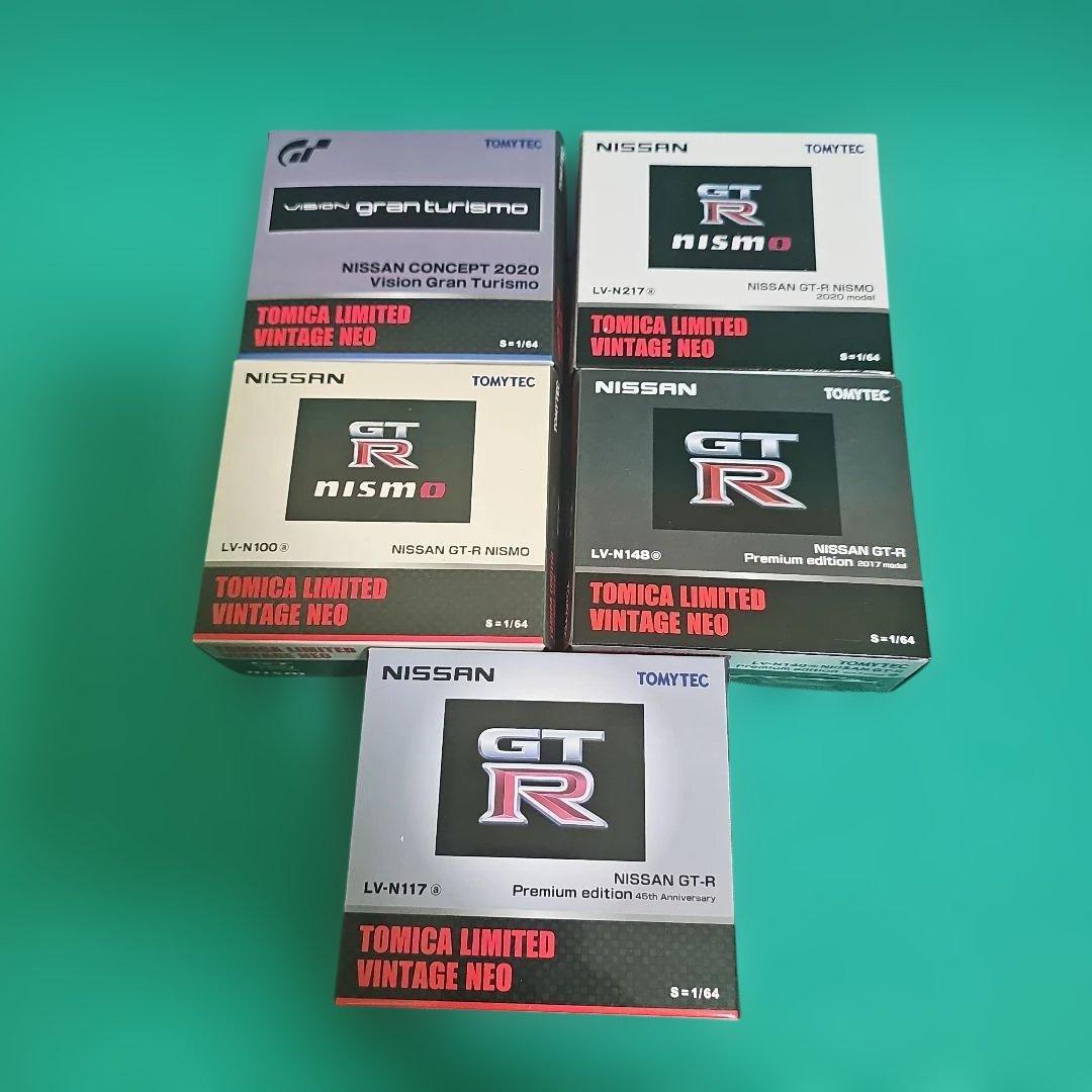 TOMICA リミテッドビンテージネオNISSAN GT-R 5台セット