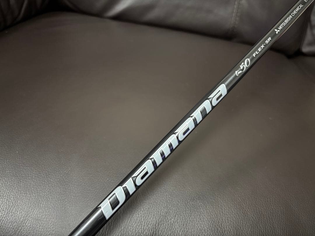 テーラーメイド純正スリーブ付ドライバー用シャフトDiamana TM50 SR