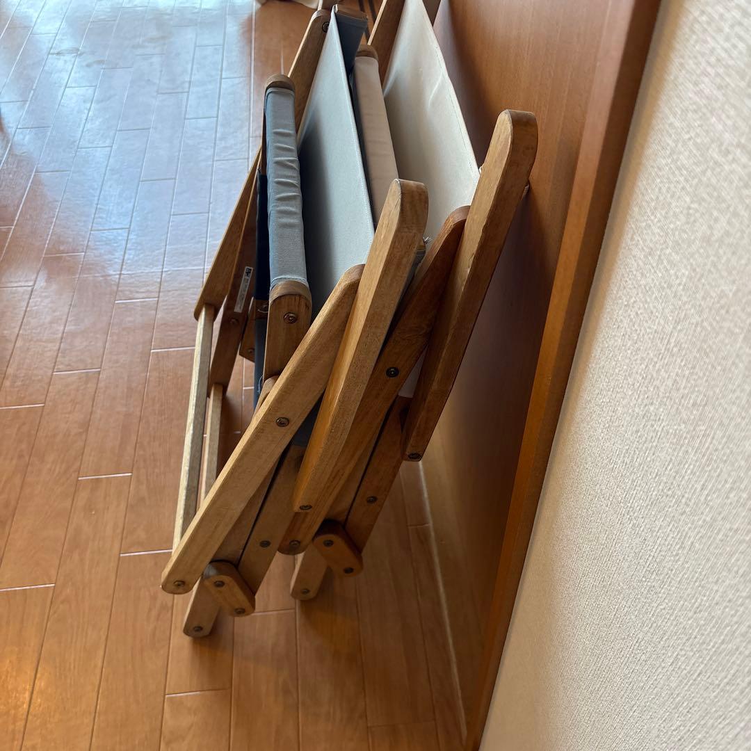 アウトドアチェア 2脚セット 折りたたみ式(送料込み)