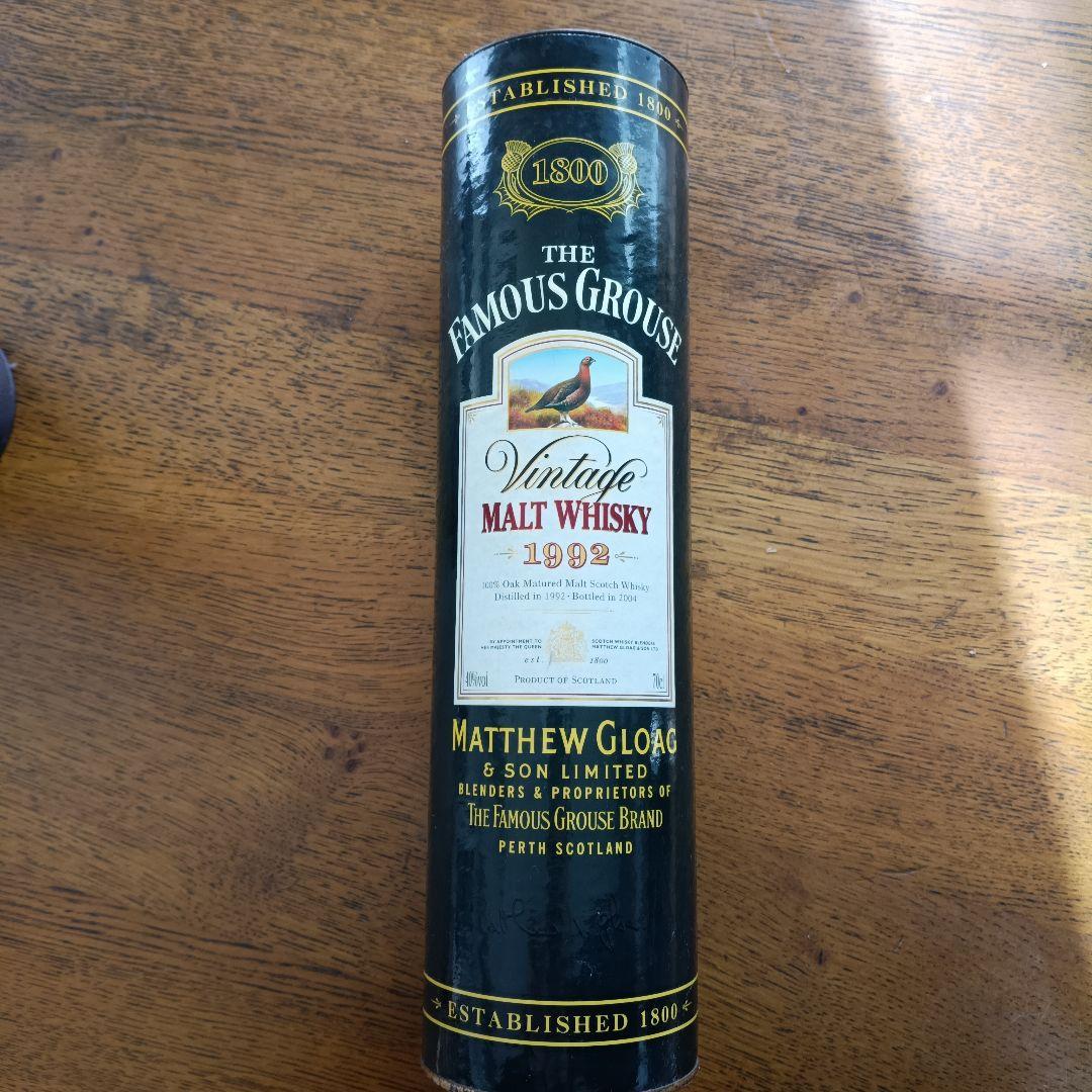 特別価格！THE FAMOUS GROUSE Vintage