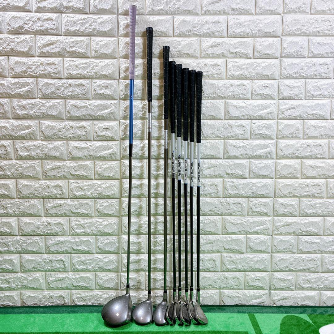 TaylorMade レディース ゴルフクラブセット 8本 フレックスL