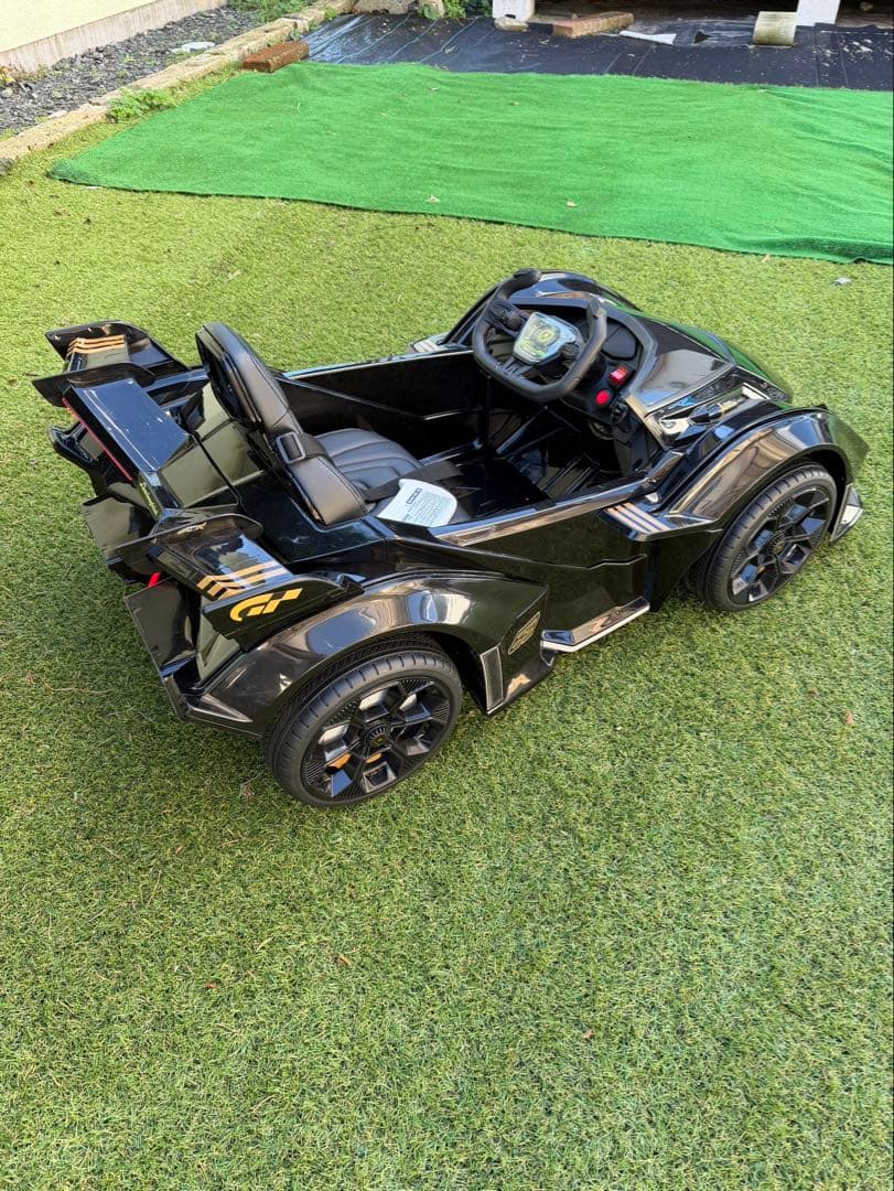 130Z　Lamborghini ブラック ラジコンカー