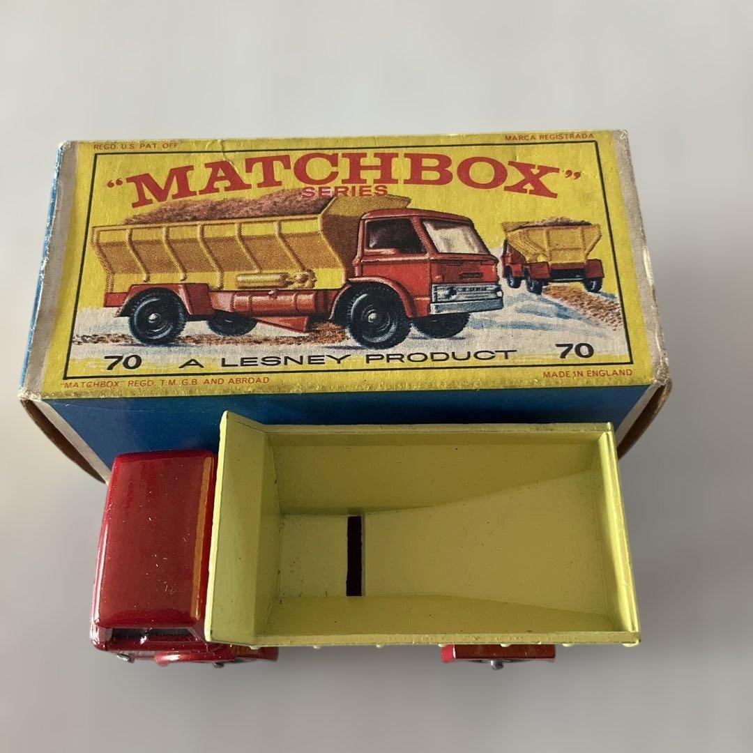 ミニカー　マッチボックス　70 グリット・スプレッディング・トラック