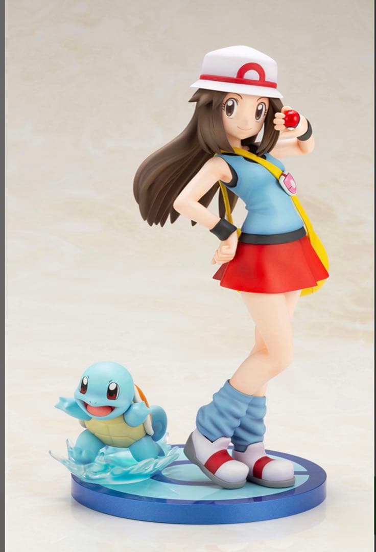 ARTFX J リーフ with ゼニガメ&購入特典色紙セット