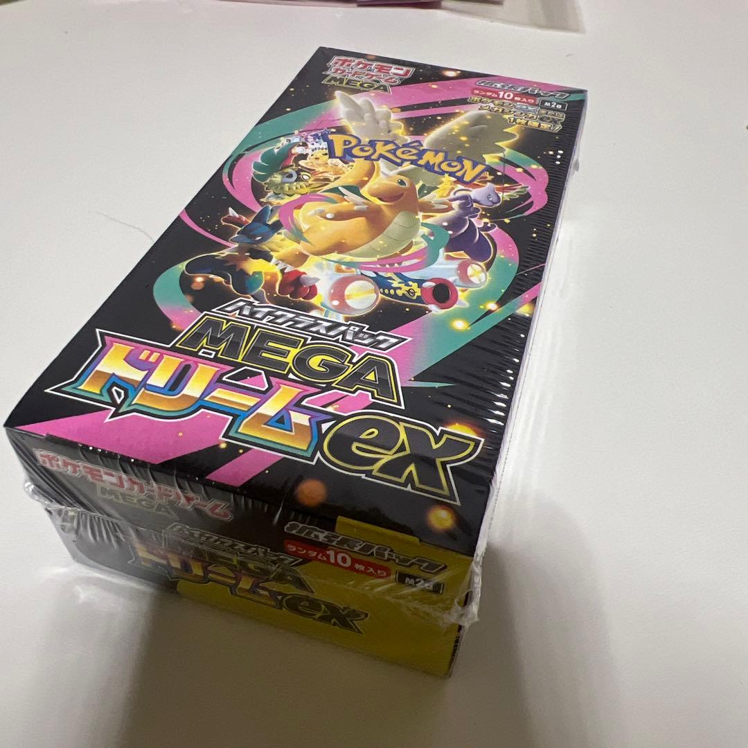 ポケモンカードゲーム MEGA ドリームEX 10パック入り　シュリンクあり