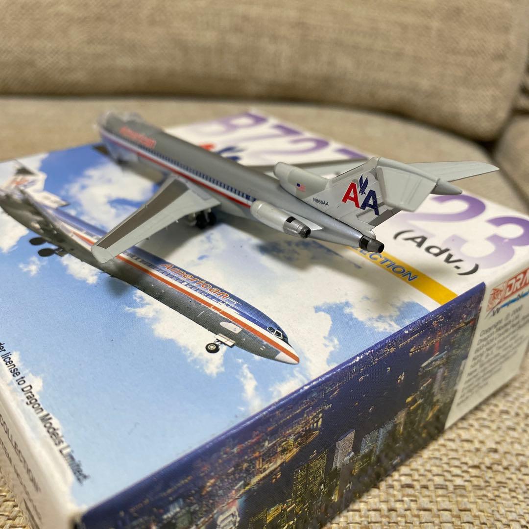 飛行機模型 American Airlines B727-223 ドラゴンモデル