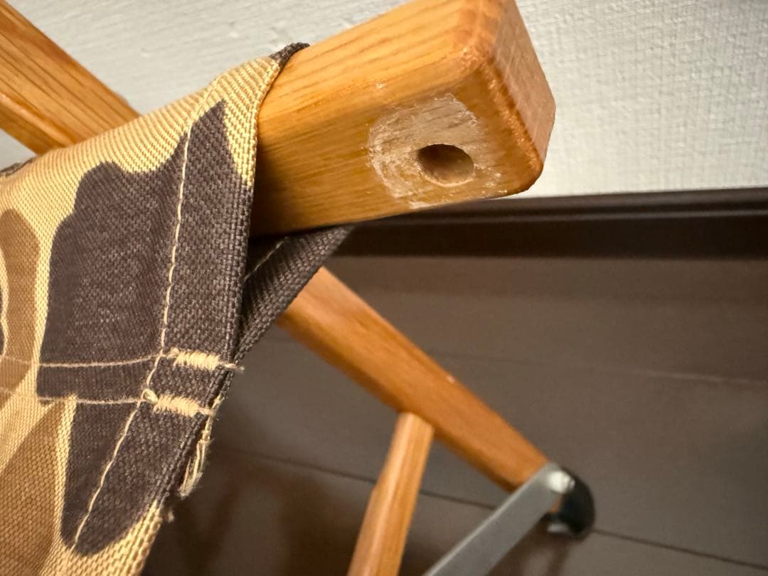 カーミットチェア② 2脚セット　生地張替え済　美品