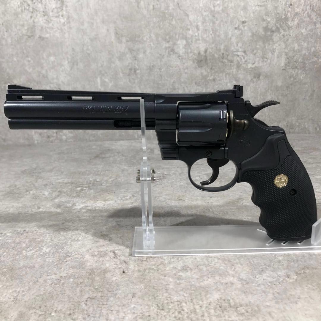 極美品 人気 東京マルイ コルトパイソン .357 6インチ ガスガン ガス