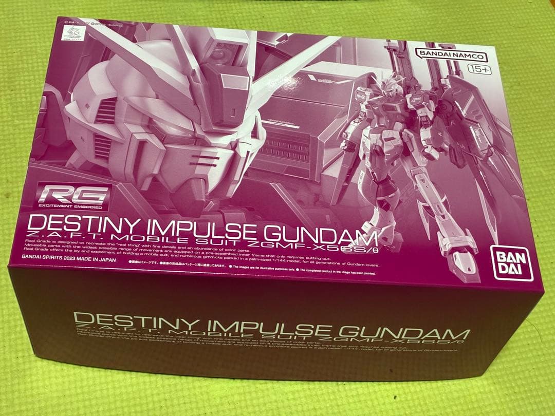 RG デスティニーインパルス　HG フルアーマーガンダム　セット