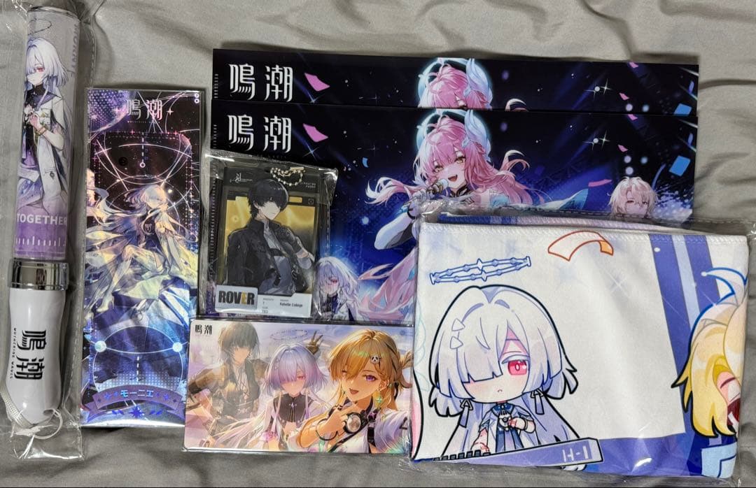 鳴潮　モーニエ　チケット　ペンライト　池袋　限定特典　セット