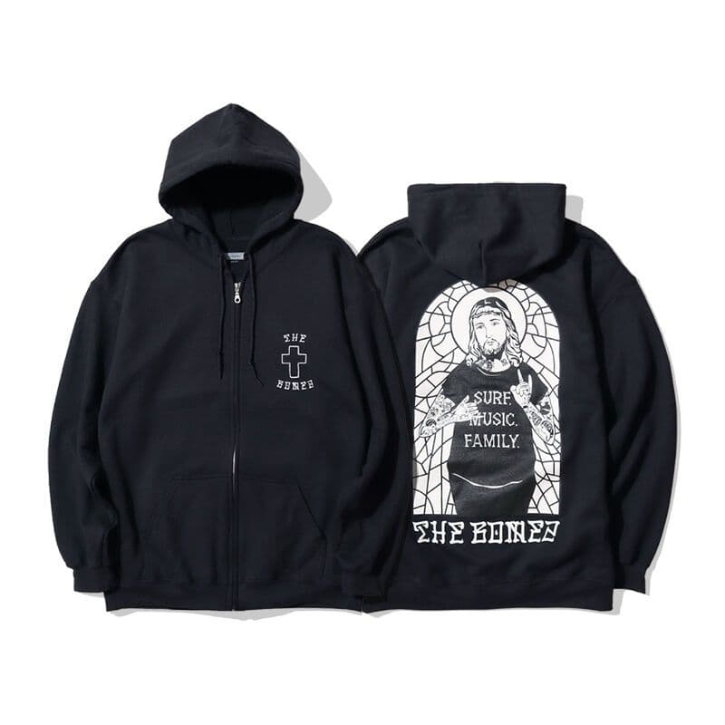 新品 未開封品 THE BONEZ ボーンズ パーカー L ジップアップ