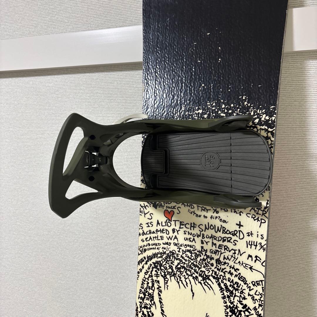 【値下】BURTON Step onビンディング&ブーツ　LIBテックボード付き