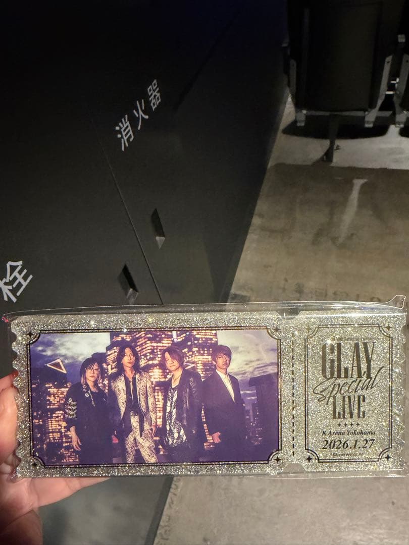 GLAY グレイ　 ライブ　アクリルブロック　50周年　スペシャル　グッズ