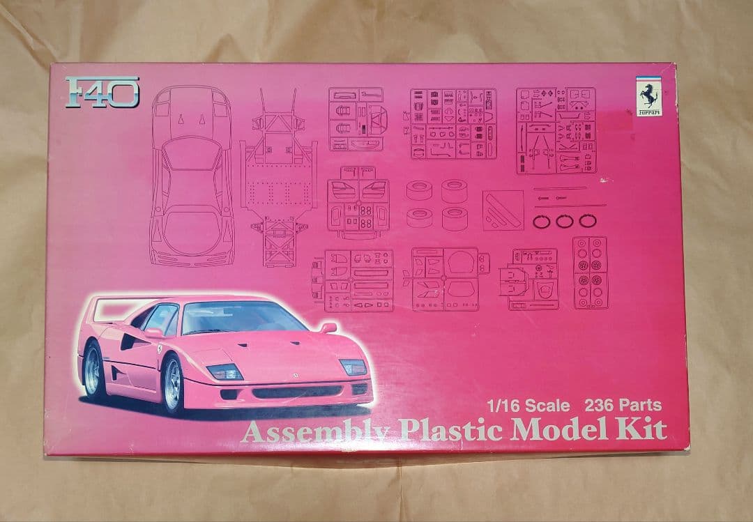 フジミ 1/16 SPC1 フェラーリF40 「スーパーカーシリーズ NO.1」