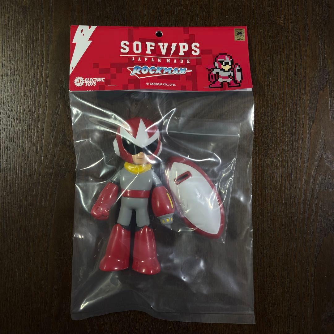 sofvips ブルース ソフビ人形 フィギュア ロックマン