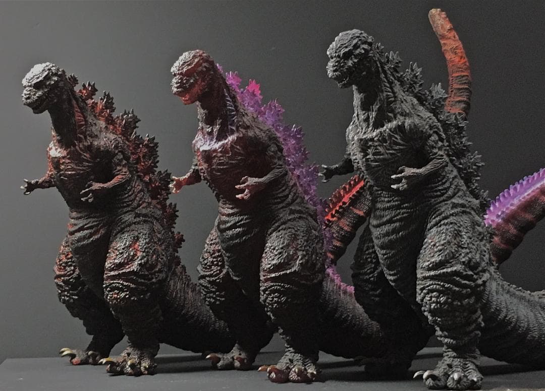 とるパカ！シン・ゴジラ　ビッグソフビフィギュア　凍結・鎌倉・放射能３種セット新品