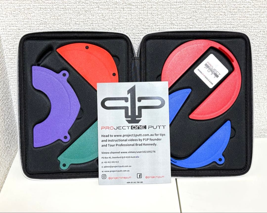 114-ブラッド・ケネディ考案パット練習器　PROJECT one PUTT