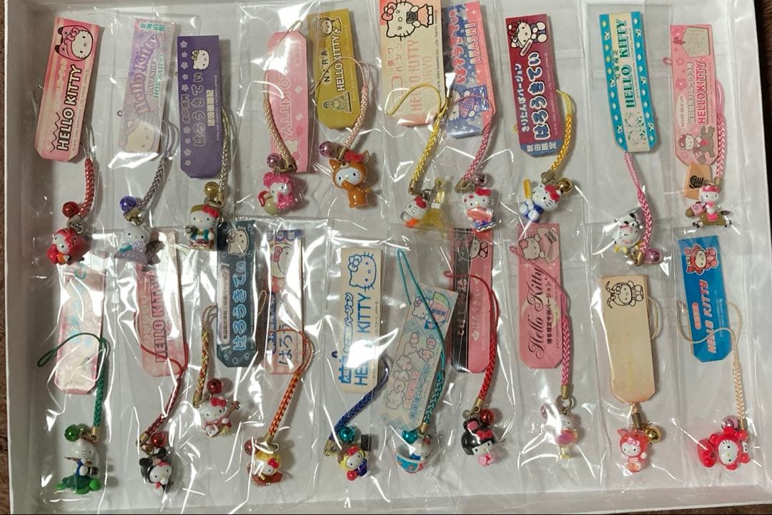 キティ♡ご当地限定ストラップ115点‼️ 写真7枚分。✅バラ売り不可
